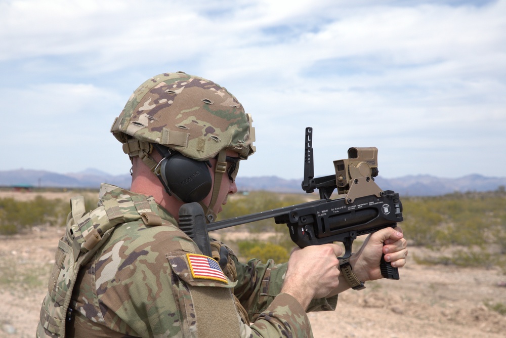 The 855 and 856th Military Police Companies complete weapons qualifications