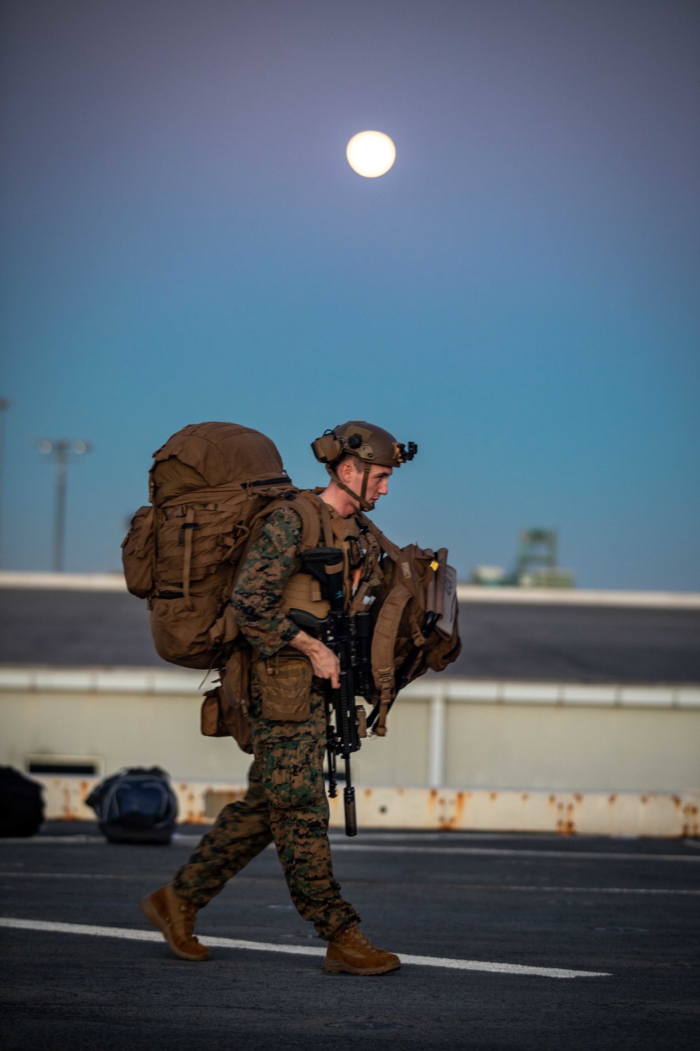 22nd Marine Expeditionary Unit Embarks the USS Arlington