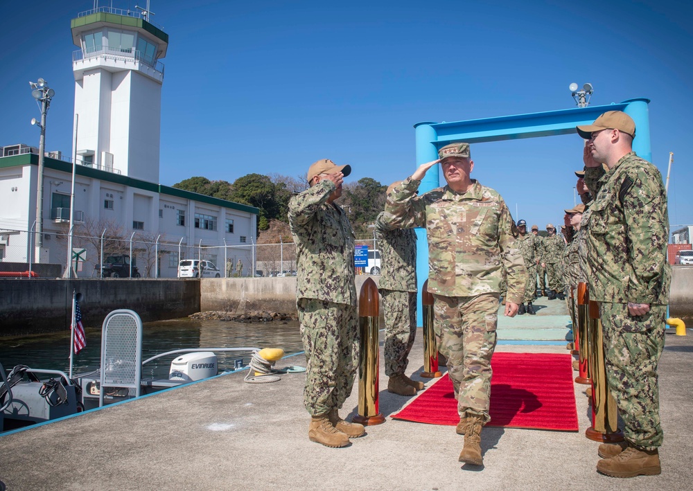 U.S. Forces Japan visits CFAS