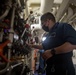 Sailors Aboard USS Ralph Johnson (DDG 114) Conduct Daily Sanitization