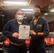 A Sailor Re-Enlists Aboard USS Ralph Johnson (DDG 114)