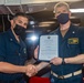 Sailors Aboard USS Ralph Johnson (DDG 114) Are Frocked
