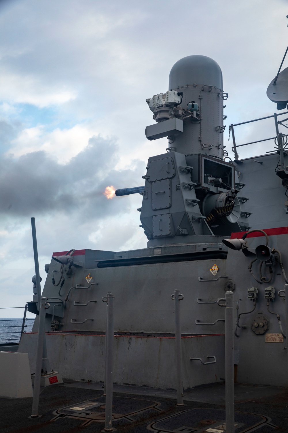 USS Ralph Johnson (DDG 114) Conducts Live-Fire Exercise