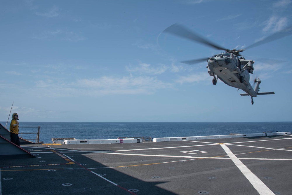 USS New Orleans Flight Operations March, 2022