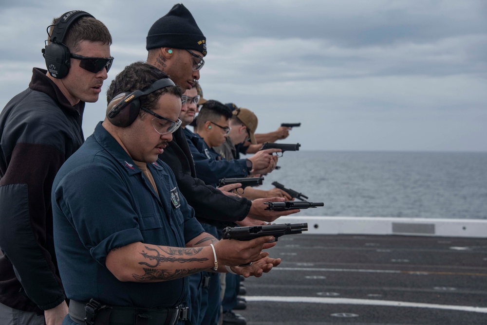 USS New Orleans Gun Shoot Qualification March, 2022