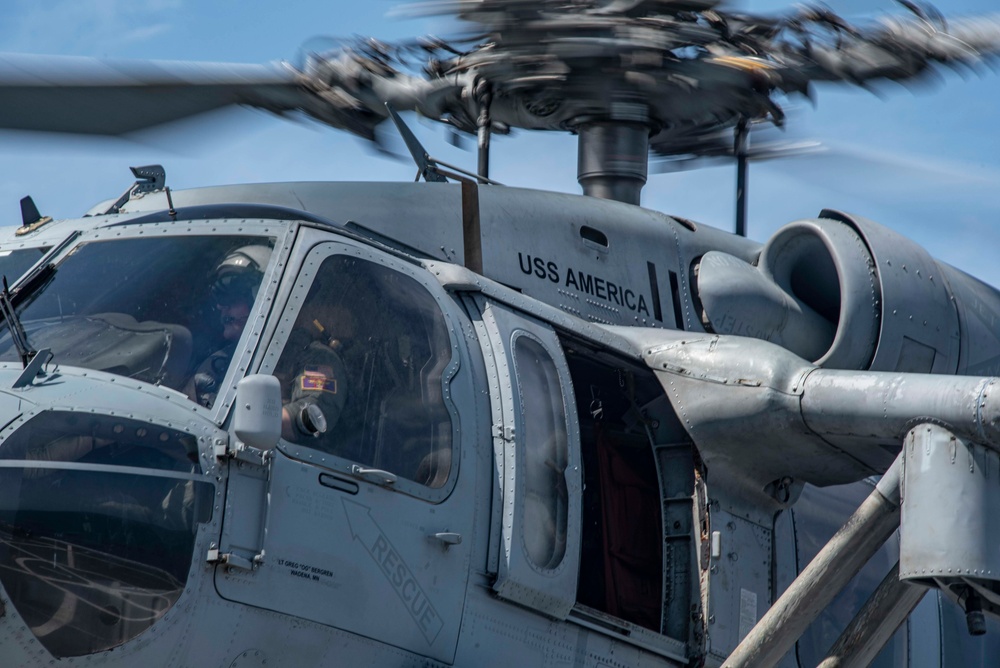 USS New Orleans Flight Operations March, 2022