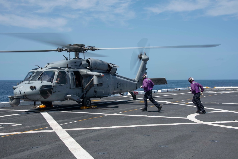USS New Orleans Flight Operations March, 2022