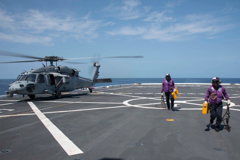 USS New Orleans Flight Operations March, 2022