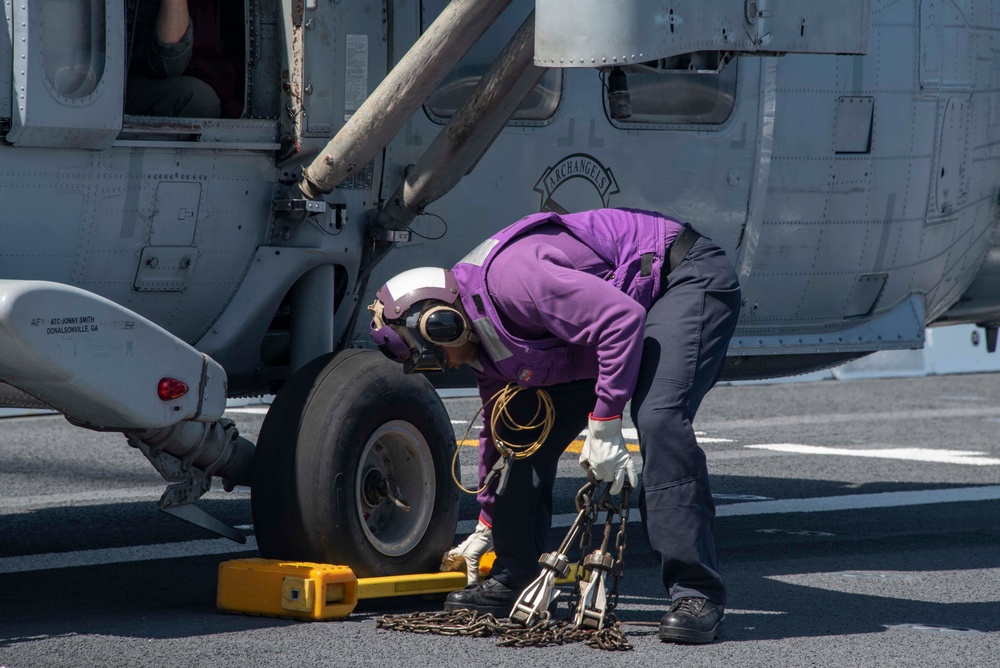 USS New Orleans Flight Operations March, 2022