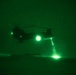CH-47 Chinook Drops off Equipment for Night Sling Load Operation
