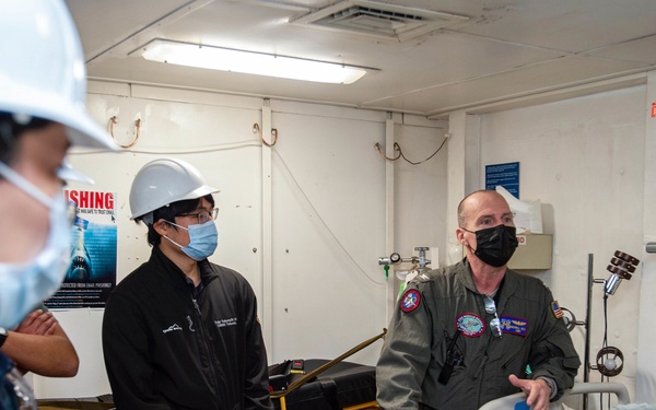 USS Ronald Reagan (CVN 76) U.S. Naval Hospital Yokosuka Physicians Tour