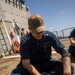 Sailors Aboard USS Ralph Johnson (DDG 114) Conduct Small-Arms Training
