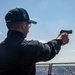 Sailors Aboard USS Ralph Johnson (DDG 114) Conduct Small-Arms Training