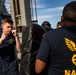 Sailors Aboard USS Ralph Johnson (DDG 114) Conduct Non-Lethal Weapons Training