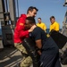 Sailors Aboard USS Ralph Johnson (DDG 114) Conduct Non-Lethal Weapons Training