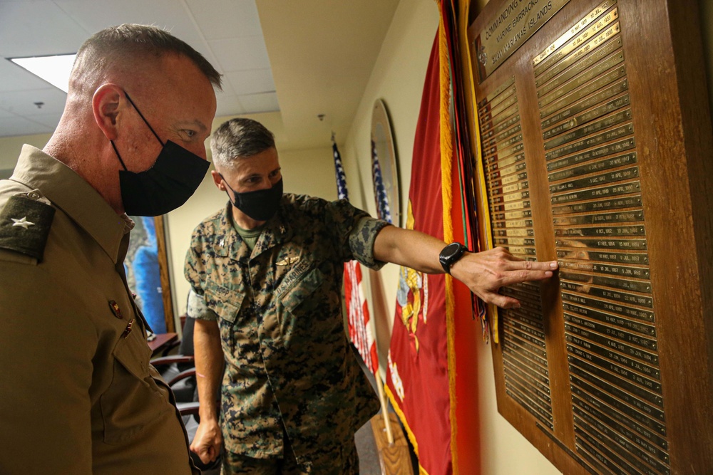 U.S. Army Corps of Engineers Visit MCB Camp Blaz