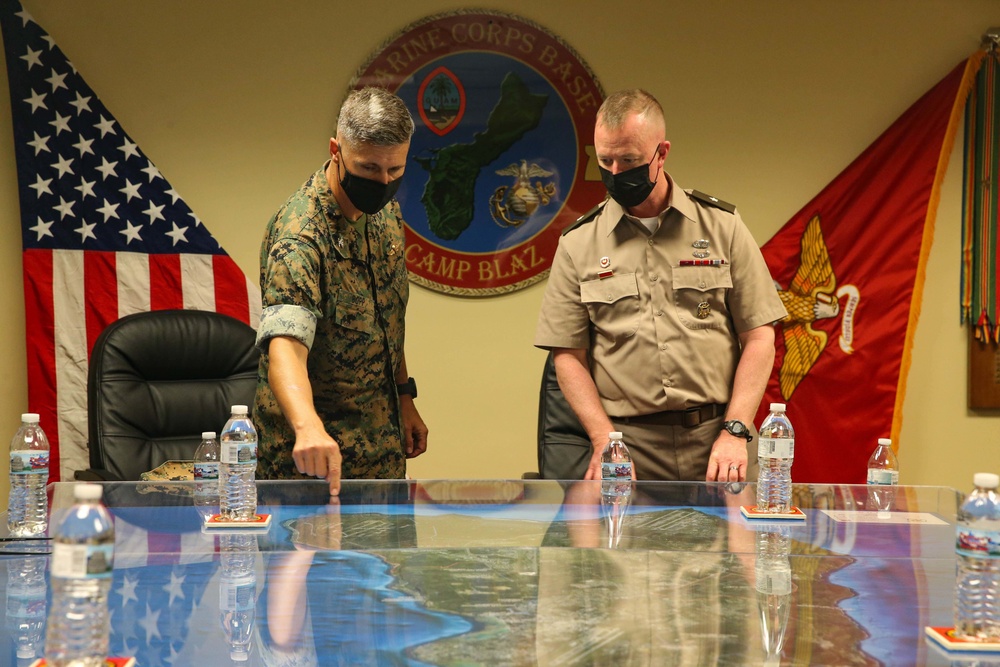 U.S. Army Corps of Engineers Visit MCB Camp Blaz