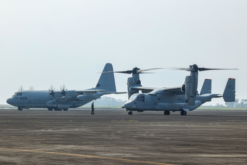 Balikatan 22: U.S. Air Force and Marines arrive at Subic Bay