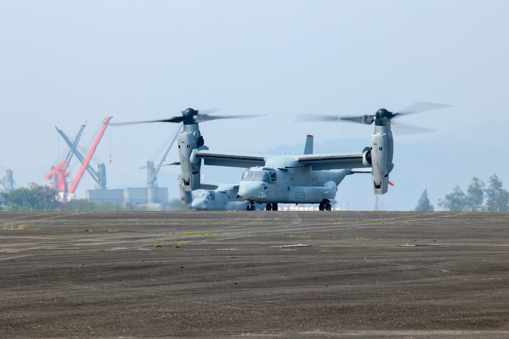 Balikatan 22: U.S. Air Force and Marines arrive at Subic Bay