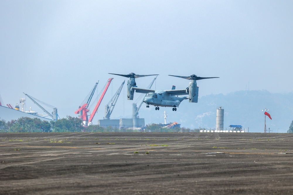 Balikatan 22: U.S. Air Force and Marines arrive at Subic Bay