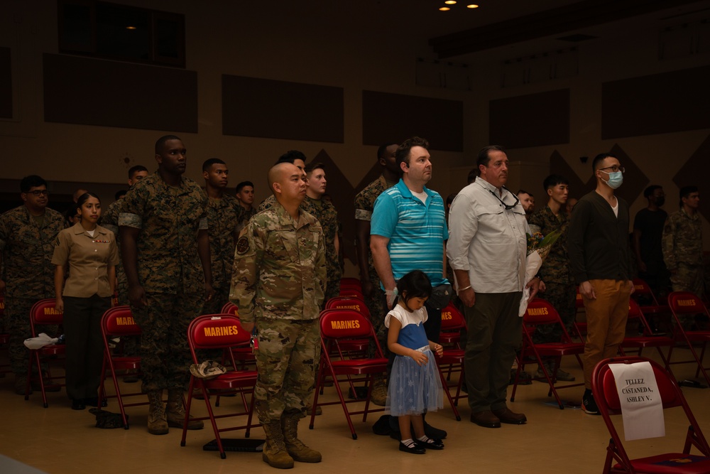 U.S. Citizenship and Immigration Services Hosts a Naturalization Ceremony on Camp Foster