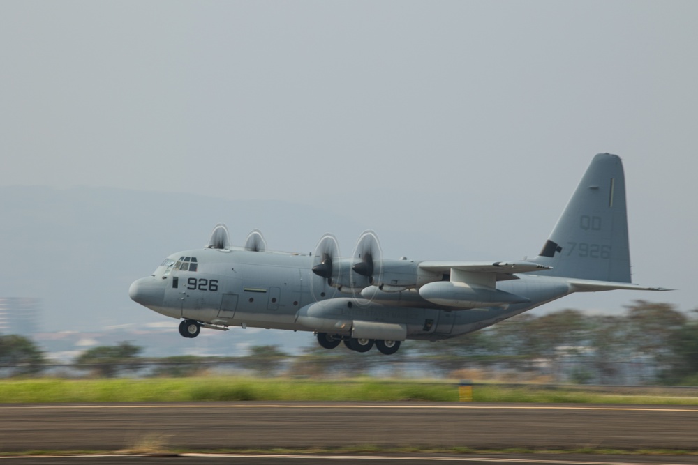 Balikatan 22: U.S. Air Force and Marines arrive at Subic Bay