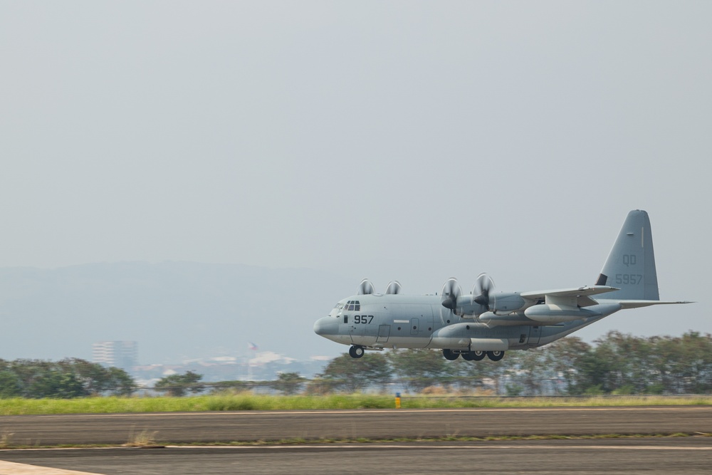 Balikatan 22: U.S. Air Force and Marines arrive at Subic Bay