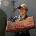 Sailors Aboard USS Ralph Johnson (DDG 114) Conduct Replenishment-at-Sea with USNS Matthew Perry (T-AKE-9)