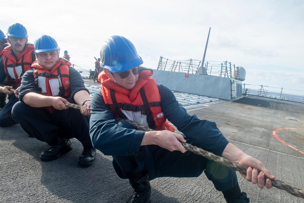 RAS With USNS Matthew Perry