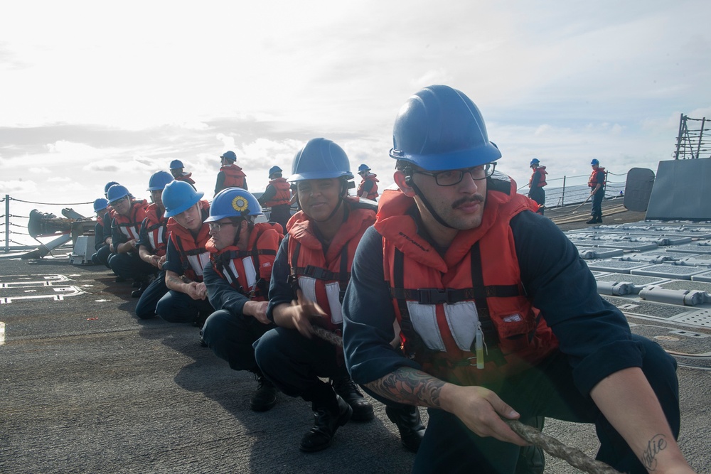 RAS With USNS Matthew Perry