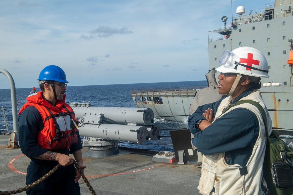 RAS With USNS Matthew Perry