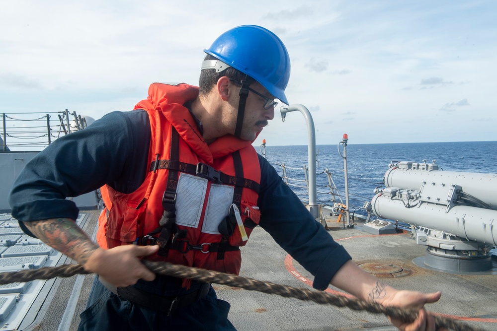 RAS With USNS Matthew Perry