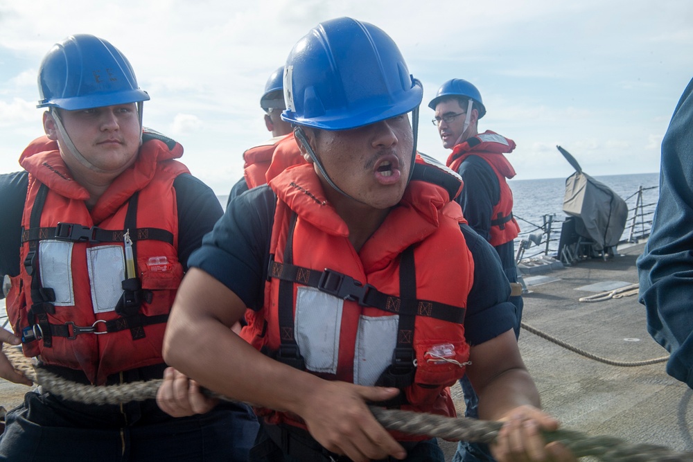 RAS With USNS Matthew Perry