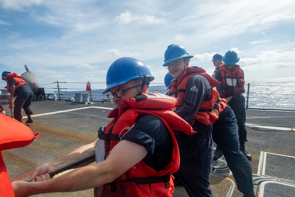 RAS With USNS Matthew Perry