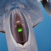 340th EARS refuels F-22s at sunset