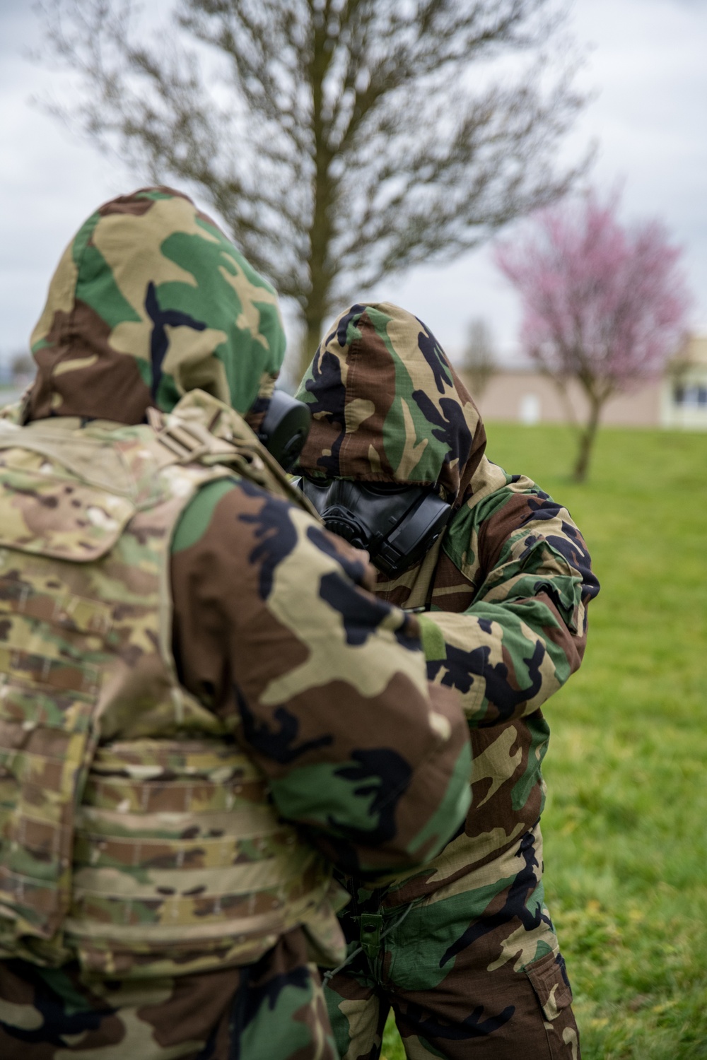 39th SSB CBRN defense training