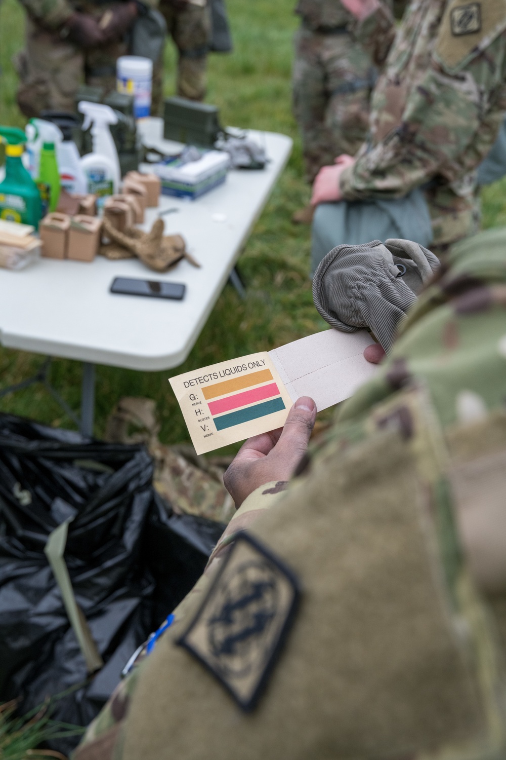 39th SSB CBRN defense training