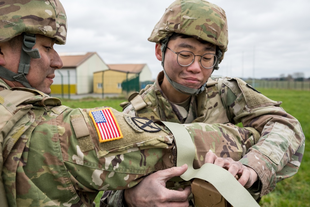 39th SSB CBRN defense training