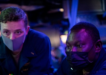 USS Dewey Combat Information Center