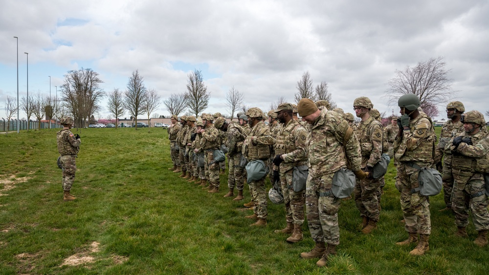 39th SSB CBRN defense training