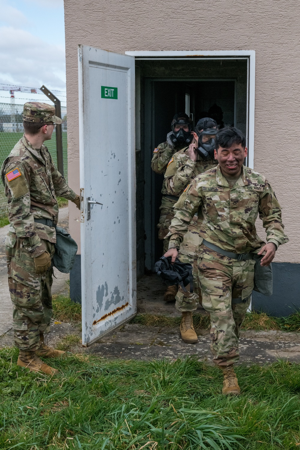 39th SSB CBRN defense training