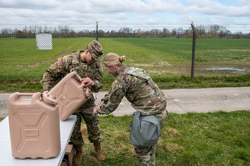 39th SSB CBRN defense training