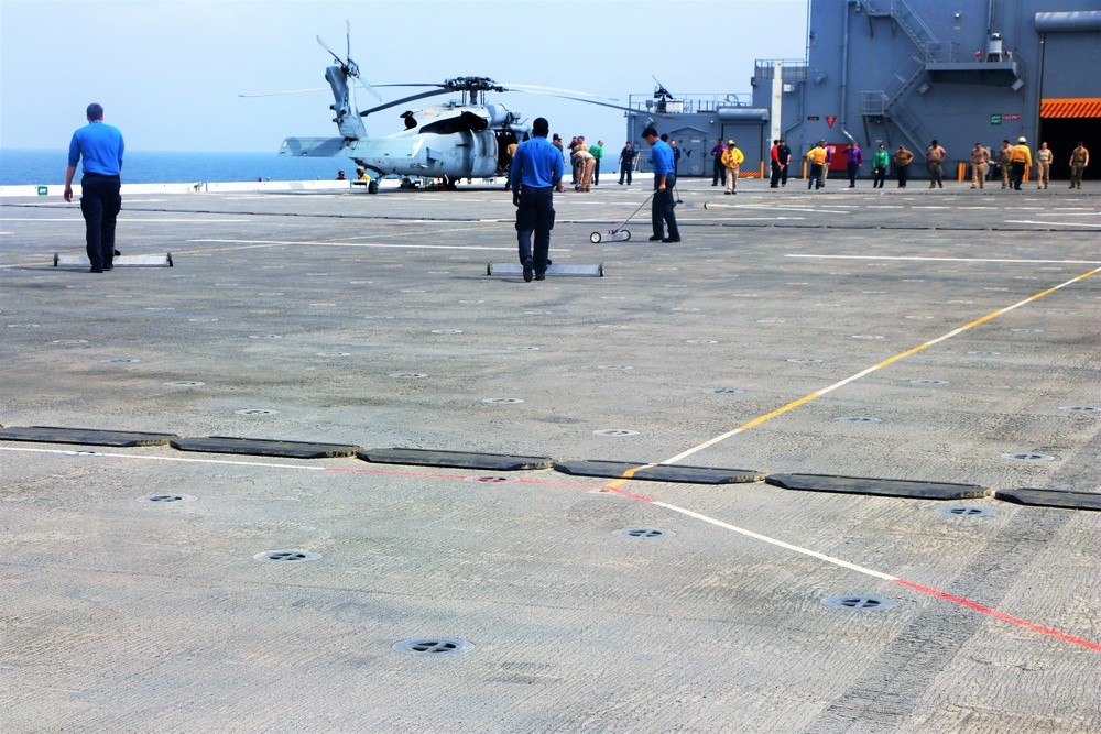 USS Lewis B. Puller conducts operations