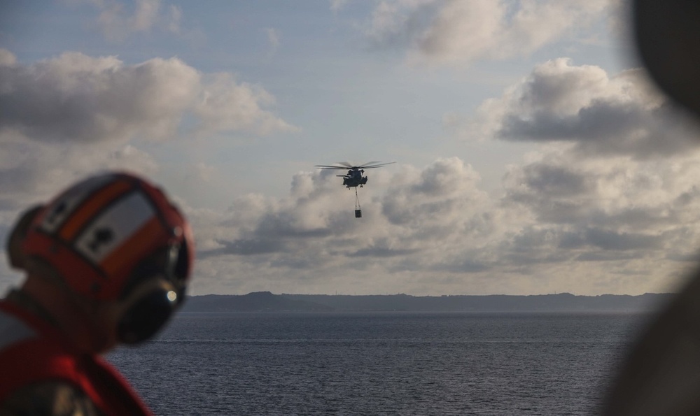 Balikatan 22: USS Miguel Keith Flight Operations