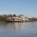 Work boat on Missouri River