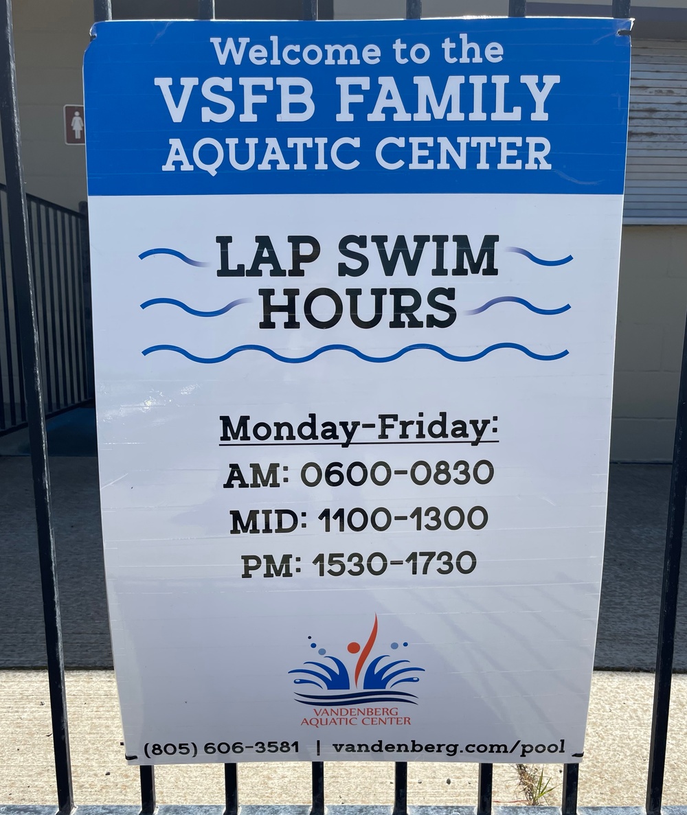 Vandenberg Family Aquatic Center Pool Re-Openning Ceremony