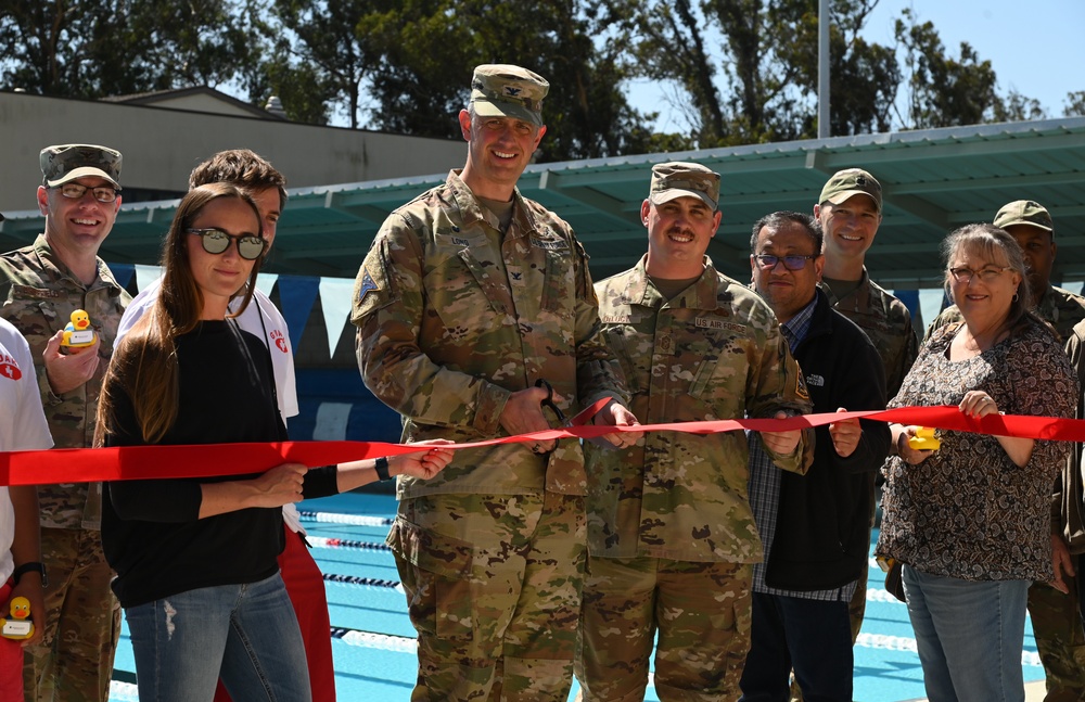 Vandenberg Family Aquatic Center Pool Re-Openning Ceremony