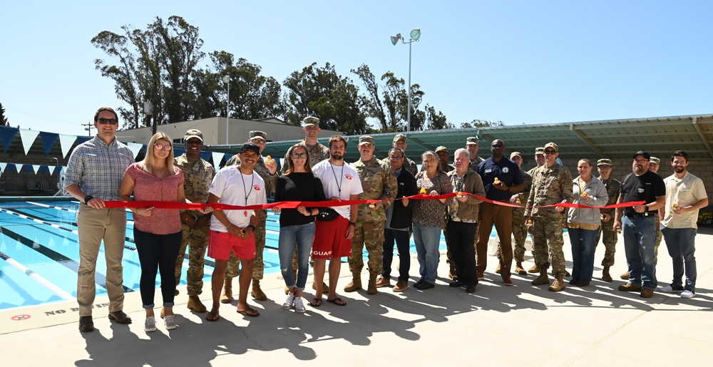 Vandenberg Family Aquatic Center Pool Re-Openning Ceremony