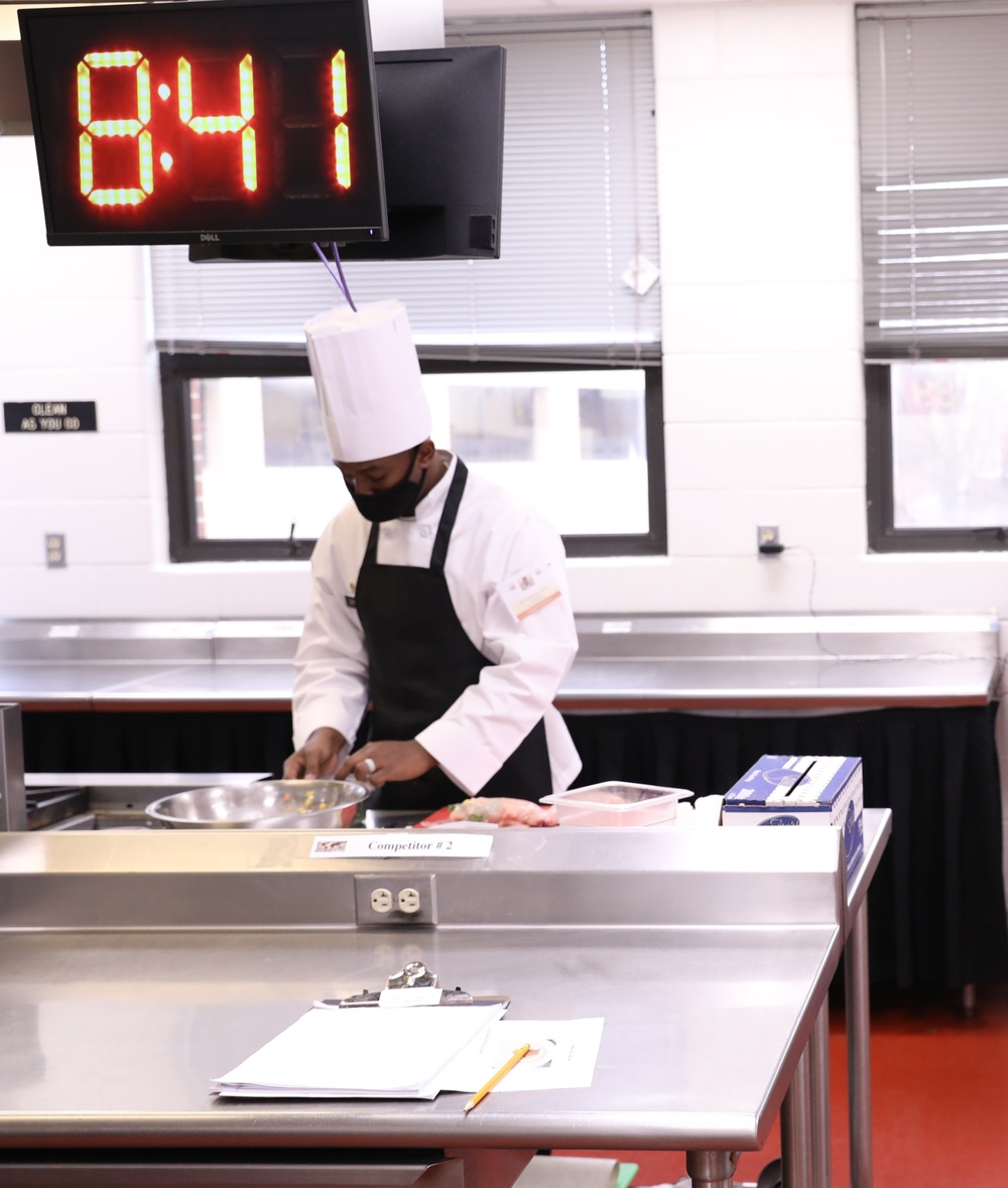 Fort Bragg Soldier proves he can stand the heat in his first Joint Culinary Training Exercise