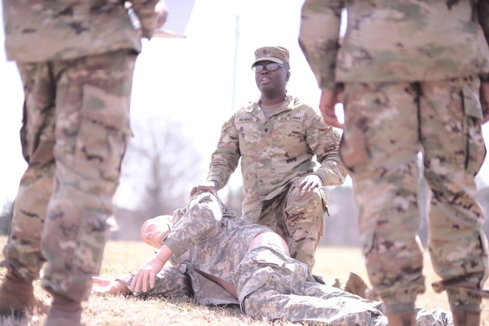 Transportation Soldiers compete in Soldier of the Quarter competition